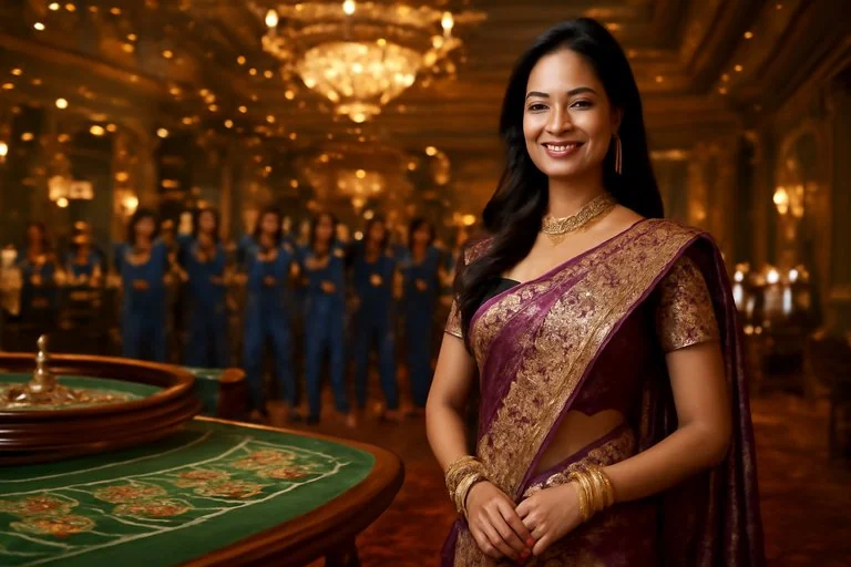 777bd ডিজাইন টিম স্কেচ বোর্ডের পাশে